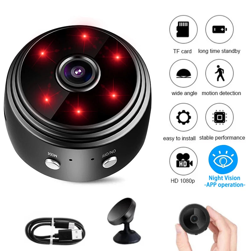 A9 Mini Wireless Camera 1080P HD IP WIFI Camera